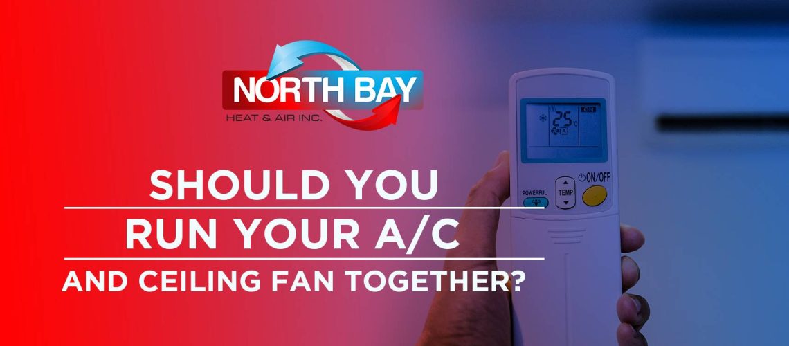 Should You Run Your A/C and Ceiling Fan Together?