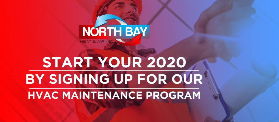 Start Your 2020 by Signing Up for Our HVAC Maintenance Program